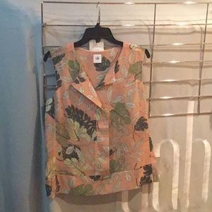 Cabi Tropical Blouse